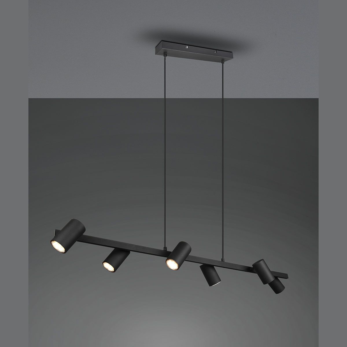 Kronleuchter & Deckenlampen: Pendelleuchte, Schwarz, 6 Strahler, IP20 – Neu (gemäss Beschreibung) aus Kreuzlingen von Smart-Light