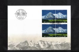 2006 2x FDC  Bergpanorama