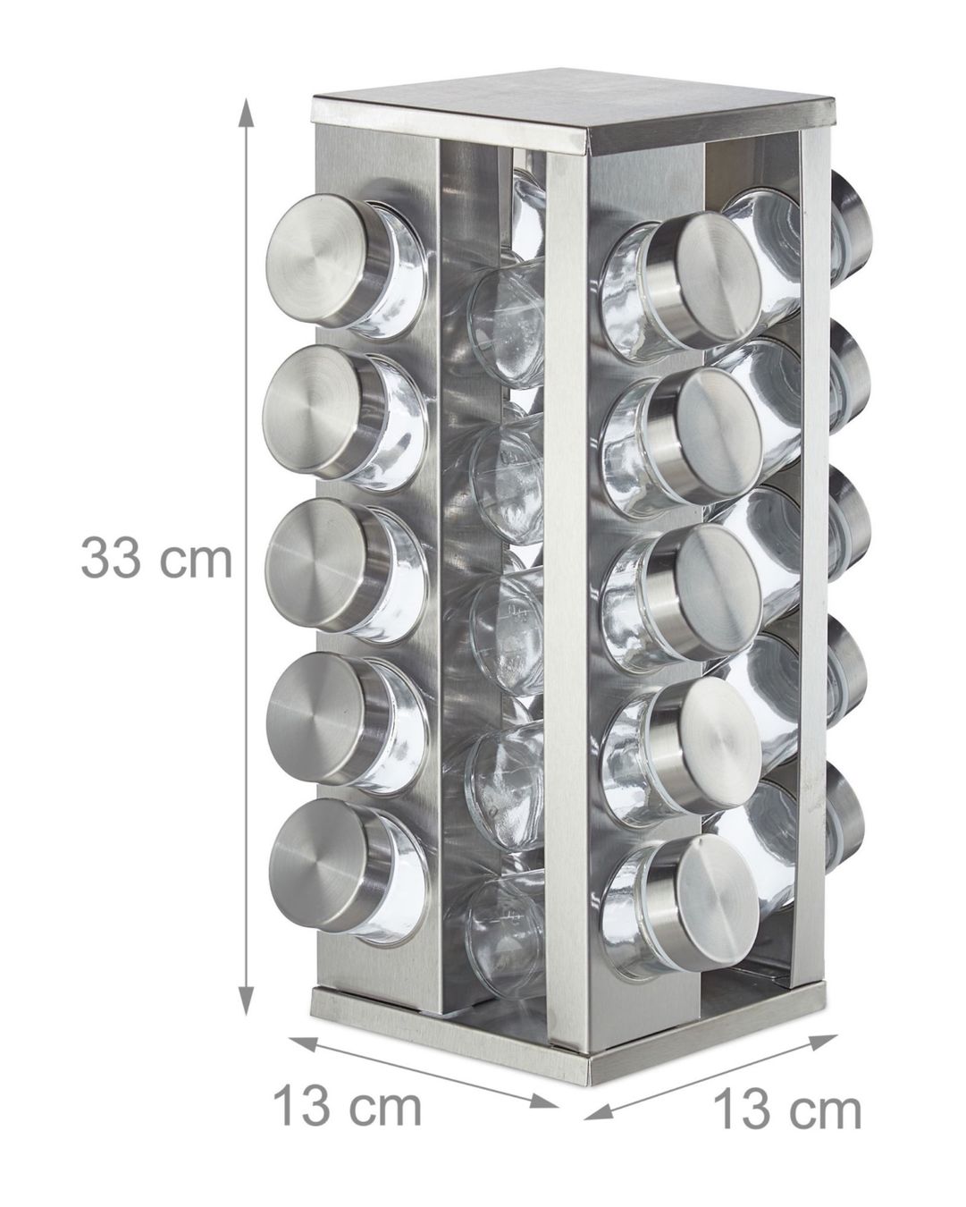 Cucine complete: Gewürzkarussell eckig mit 20 Gläsern – Nuovo e nell'imballaggio originale da Bülach venduto da SwissStoreInShop 3