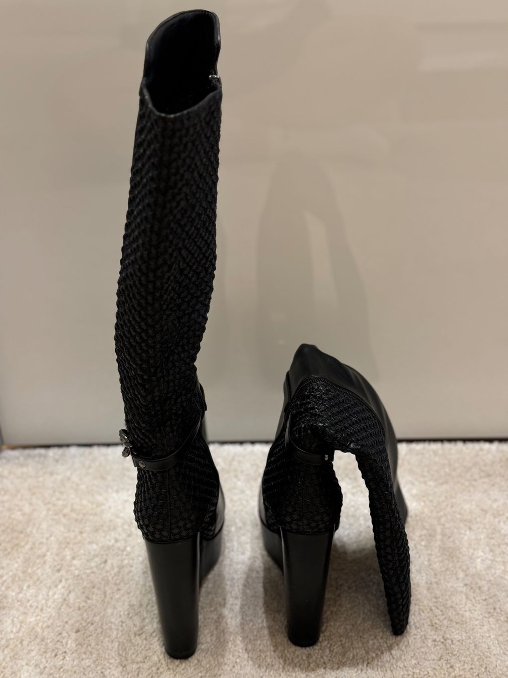 Scarpe da donna: Plateu Wedge Boots, Gr. 39 – Nuovo (secondo la descrizione) da Oberdiessbach venduto da j_schafi 3