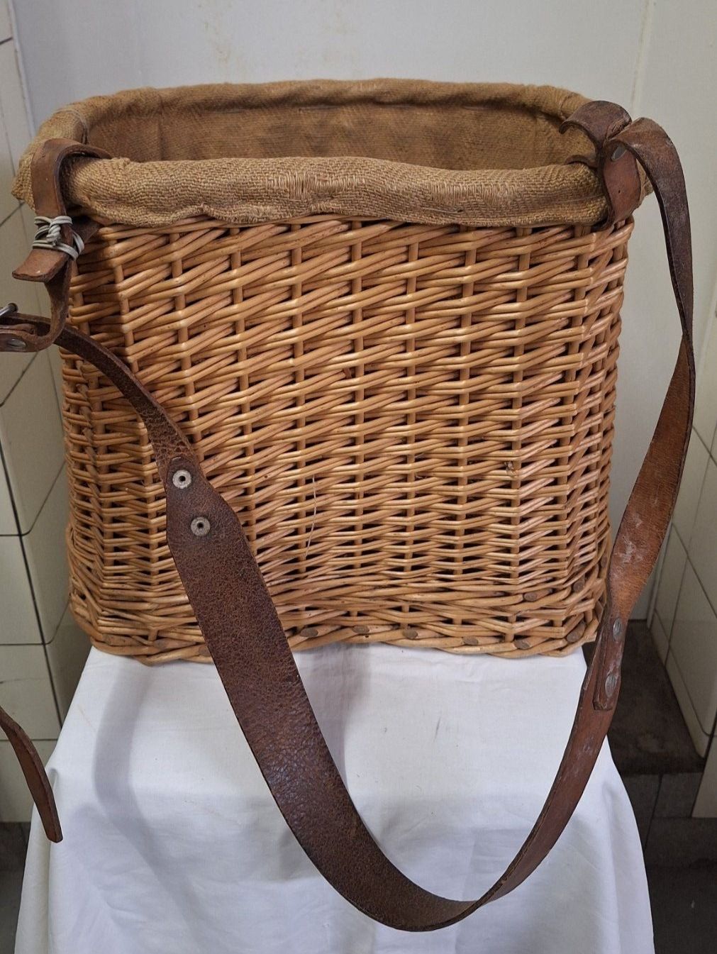 Sonstiges für Haushalt & Wohnen: Obsterntekorb , Obstpflück-Korb, Vintage – Gebraucht aus Arlesheim von  1
