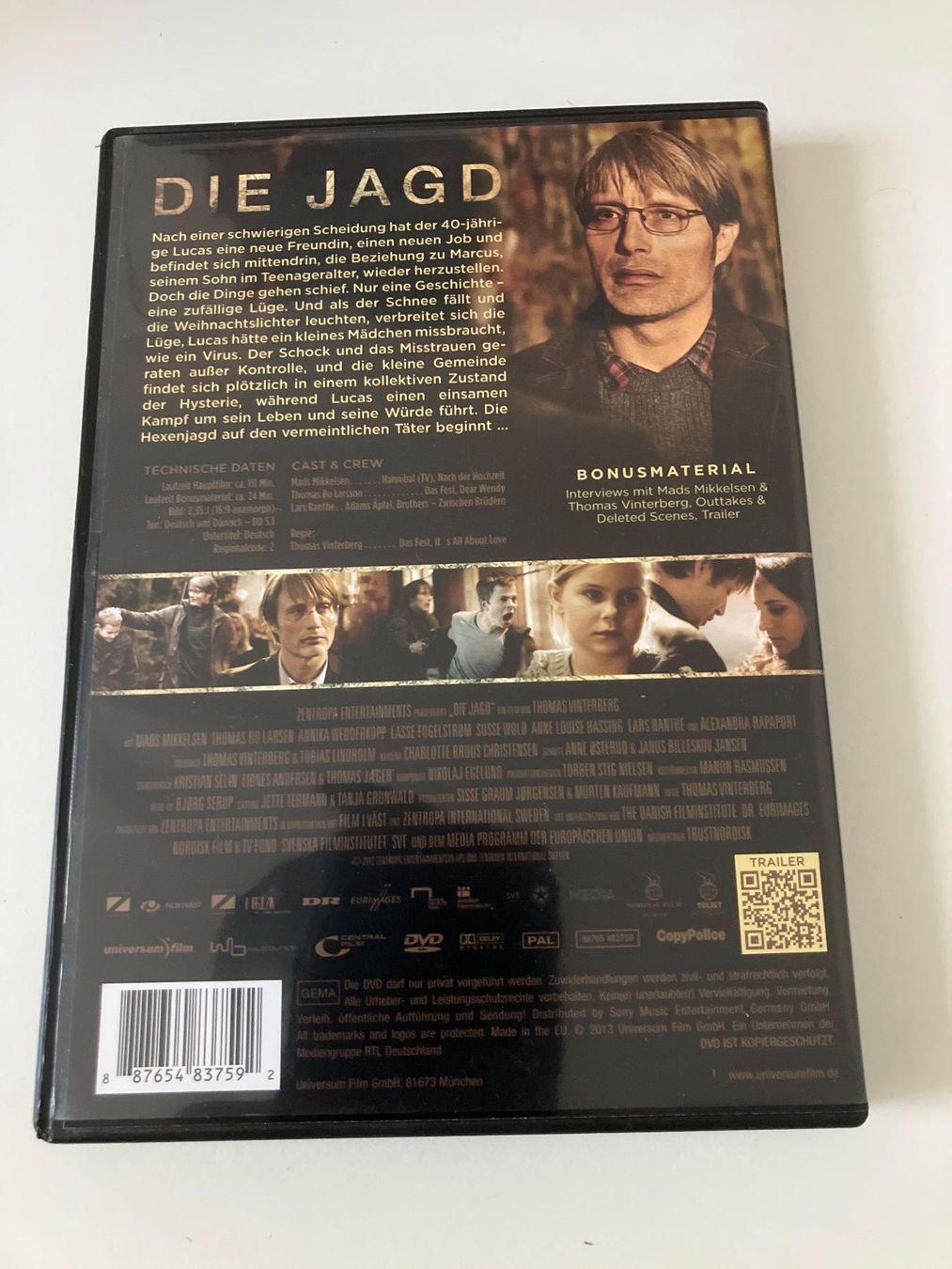 Tutti i DVDs: Die Jagd (Dvd)  Mads Mikkelsen – Usato da Arbon venduto da HelFer01 1