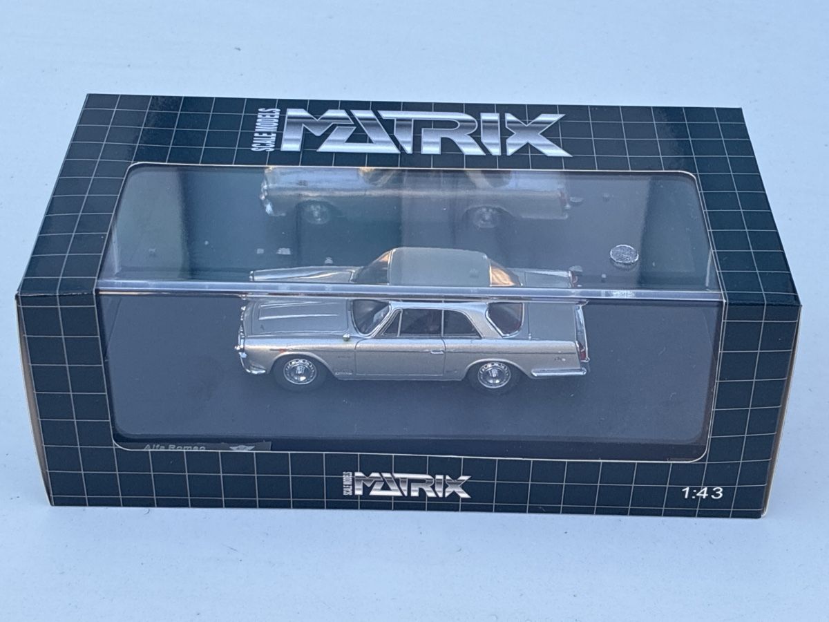 Alfa Romeo Modellini d'auto: Alfa Romeo 2000 S Vignale Matrix 1:43 – Nuovo (secondo la descrizione) da Seuzach venduto da steig43 5