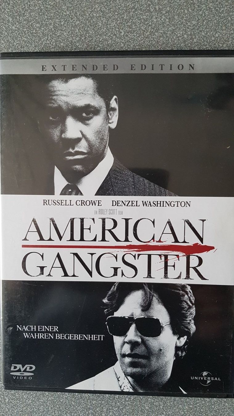 Tutti i DVDs: DVD American Gangster / Russel Crowe – Usato da Oetwil am See venduto da fineli2