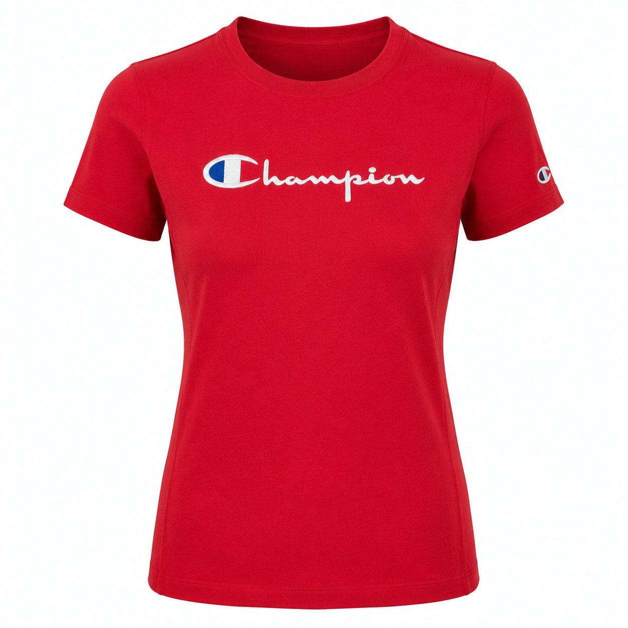 Champion T-shirt: Champion T-Shirt Rouge – Usato da Thônex venduto da Suisse.Shopping