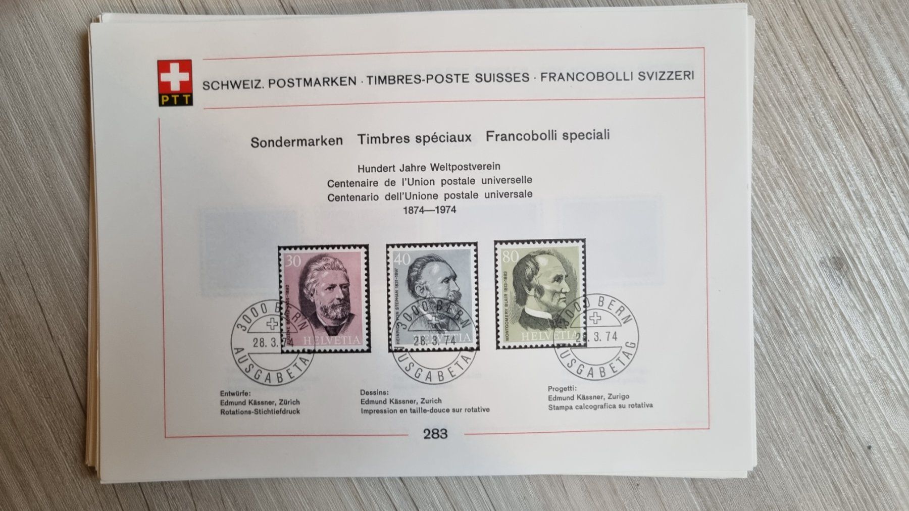 Tutti i francobolli: 270 Sammelblätter 1972 - 2000 – Usato da Moosseedorf venduto da wau69 1