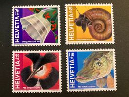 Pro Juventute 1998 - komplette Serie ** (ZNr 348 bis 351)