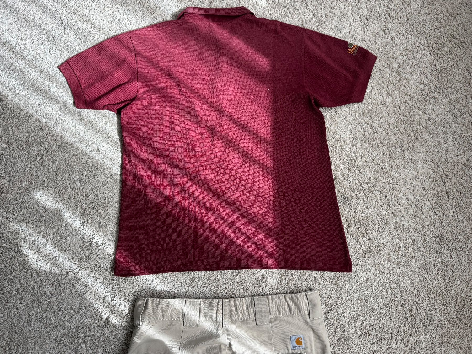 Lacoste Magliette Polo: Lacoste Polo rot Grösse L – Usato da Basel venduto da olo..ir 4