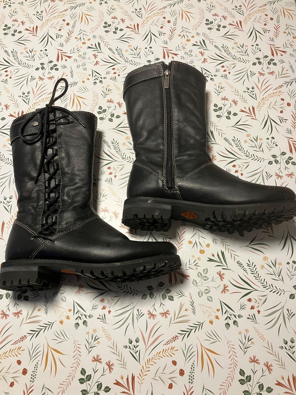 Harley-Davidson Scarpe da donna: Damen Harley-Davidson Motorradstiefel – Usato da Kollbrunn venduto da Rolly0