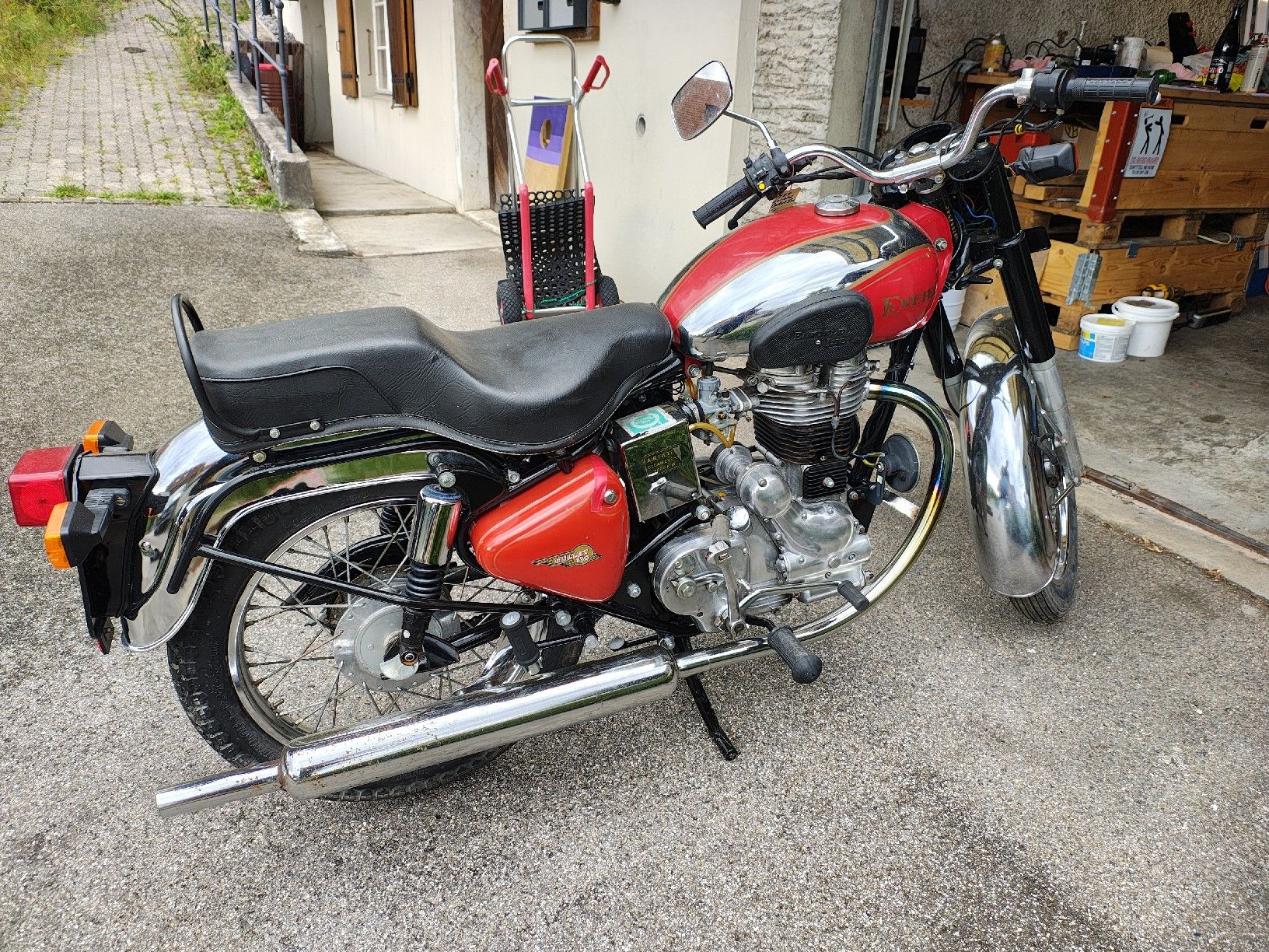 Enfield/Royal-Enfield Strasse: Royal Enfield Bullet 350 – Gebraucht aus Bolligen von JBCM