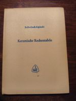 Buch Keramische Rechentafeln" von Bollenbach/Lipinski.