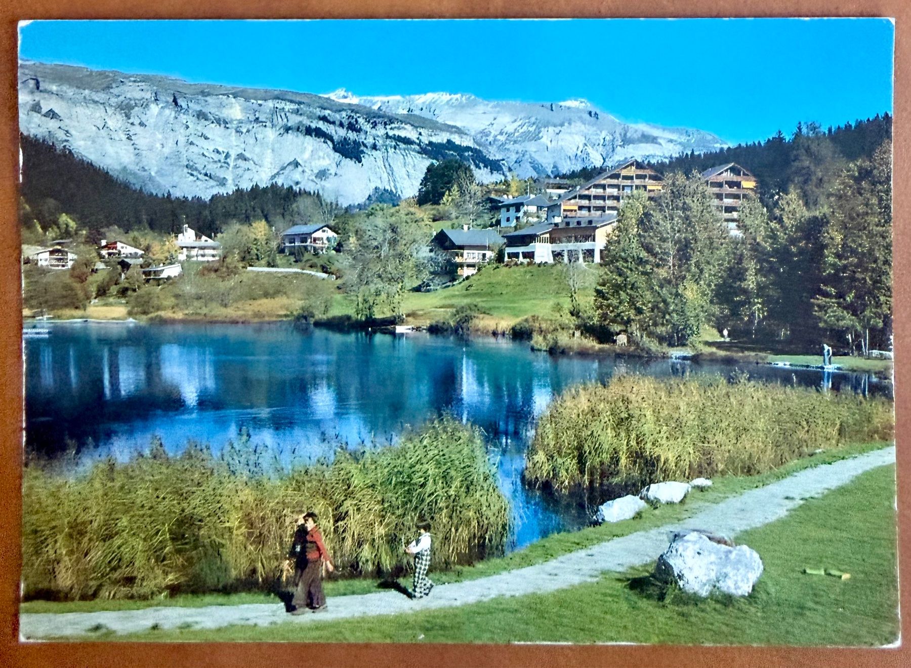 Ansichtskarten: Laax - "Lag grond" Kinder - AK – Gebraucht aus Lutry von Ediego