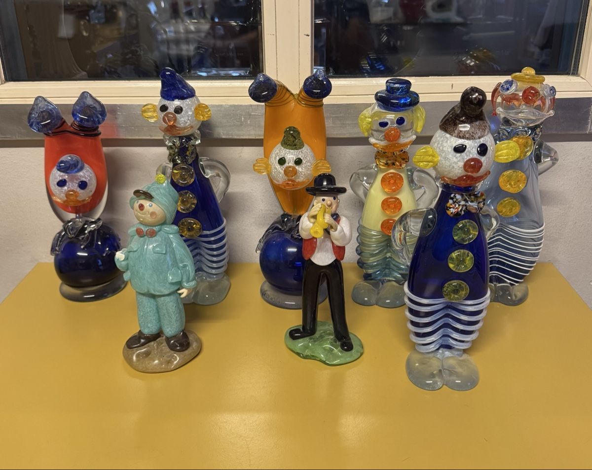 Sculture & Statue: Glas Skulpturen 8 stk.  – Usato da Schlieren venduto da Freundlich02