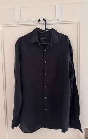 Massimo Dutti Hemd M 100% Linen