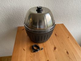 LotusGrill G340 mit Grillhaube und USB