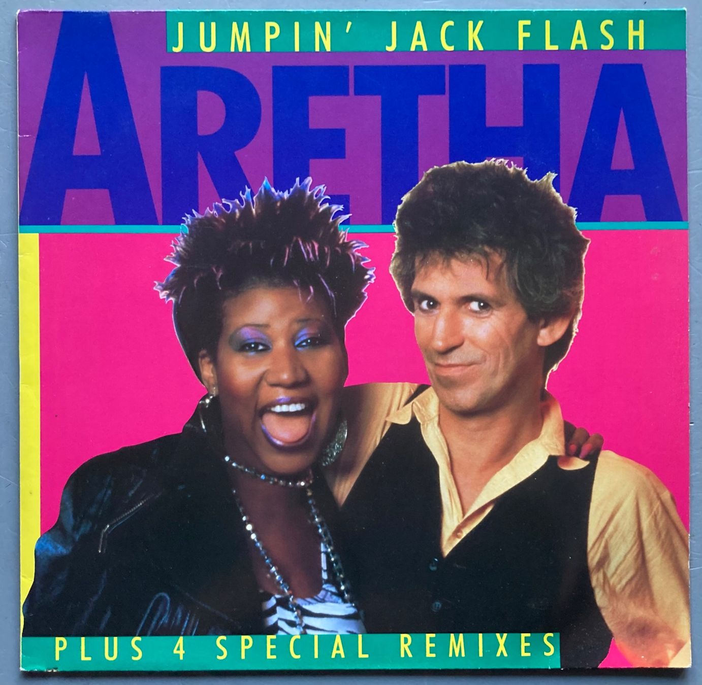 Dischi in vinile: ARETHA FRANKLIN - JUMPIN' JACK FLASH – Usato da Poliez-Pittet venduto da Newtown-Records