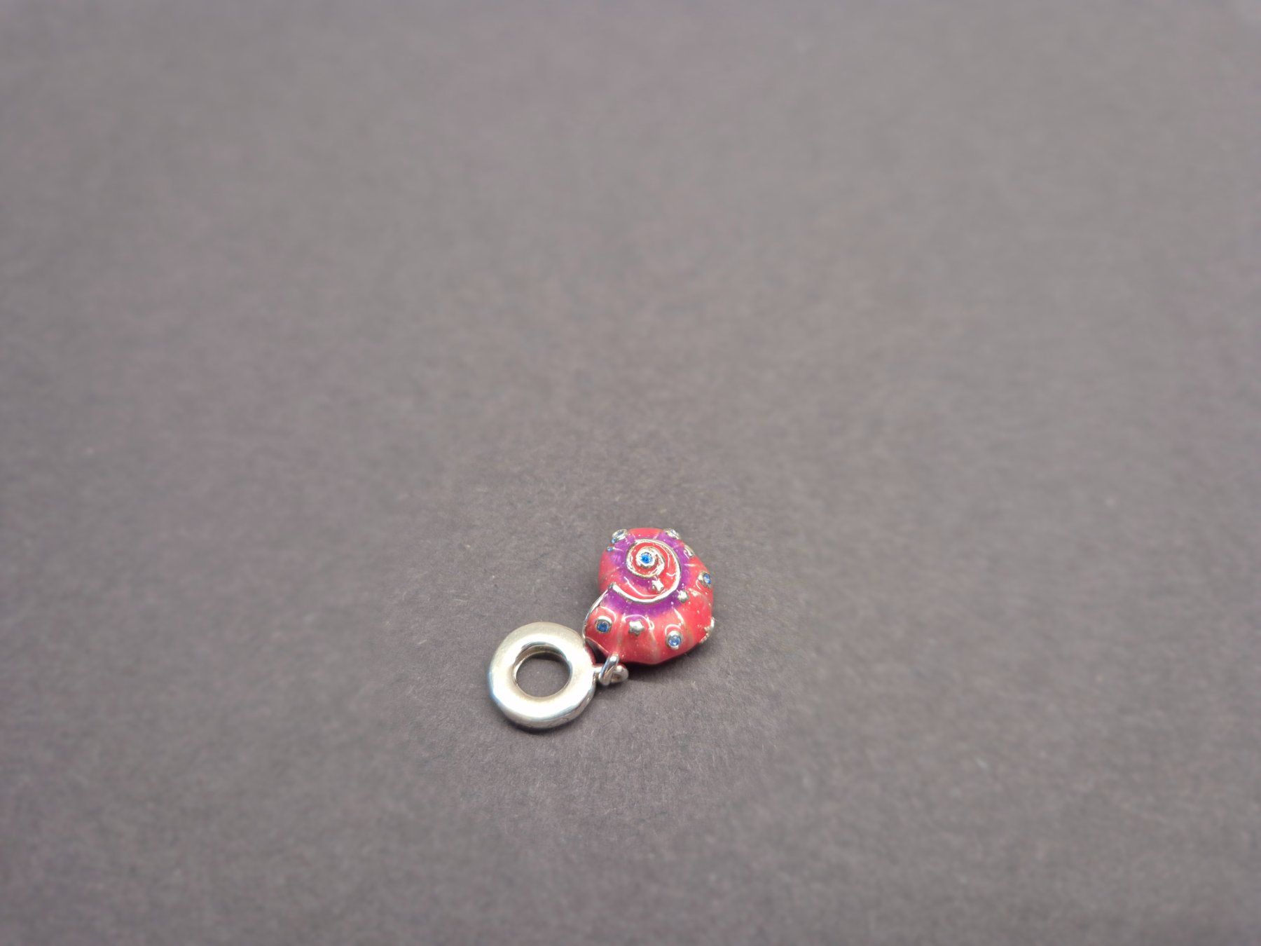 Anhänger: Silber Charm Muschel rosa +Garantie – Neu (gemäss Beschreibung) aus Rotkreuz von Carbone_Bijou-Shop 3