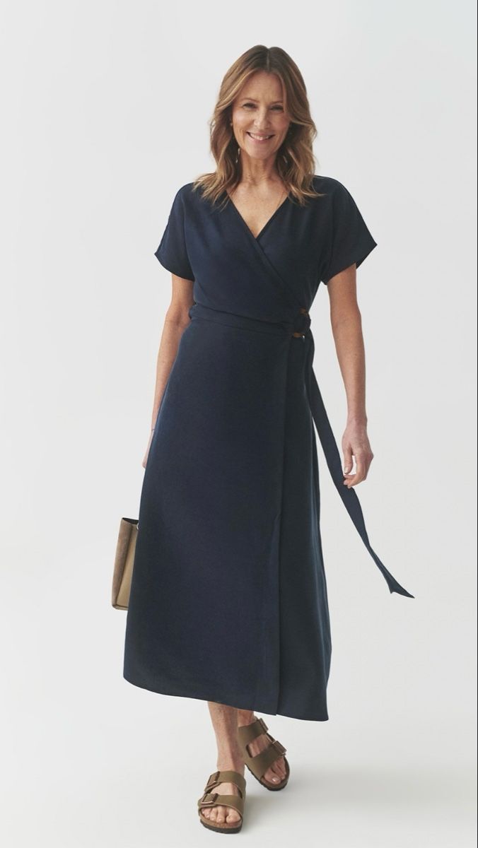 Vestiti: Kleid Tatuum Gr. 34 marineblau – Nuovo (secondo la descrizione) da Oftringen venduto da tava26 1