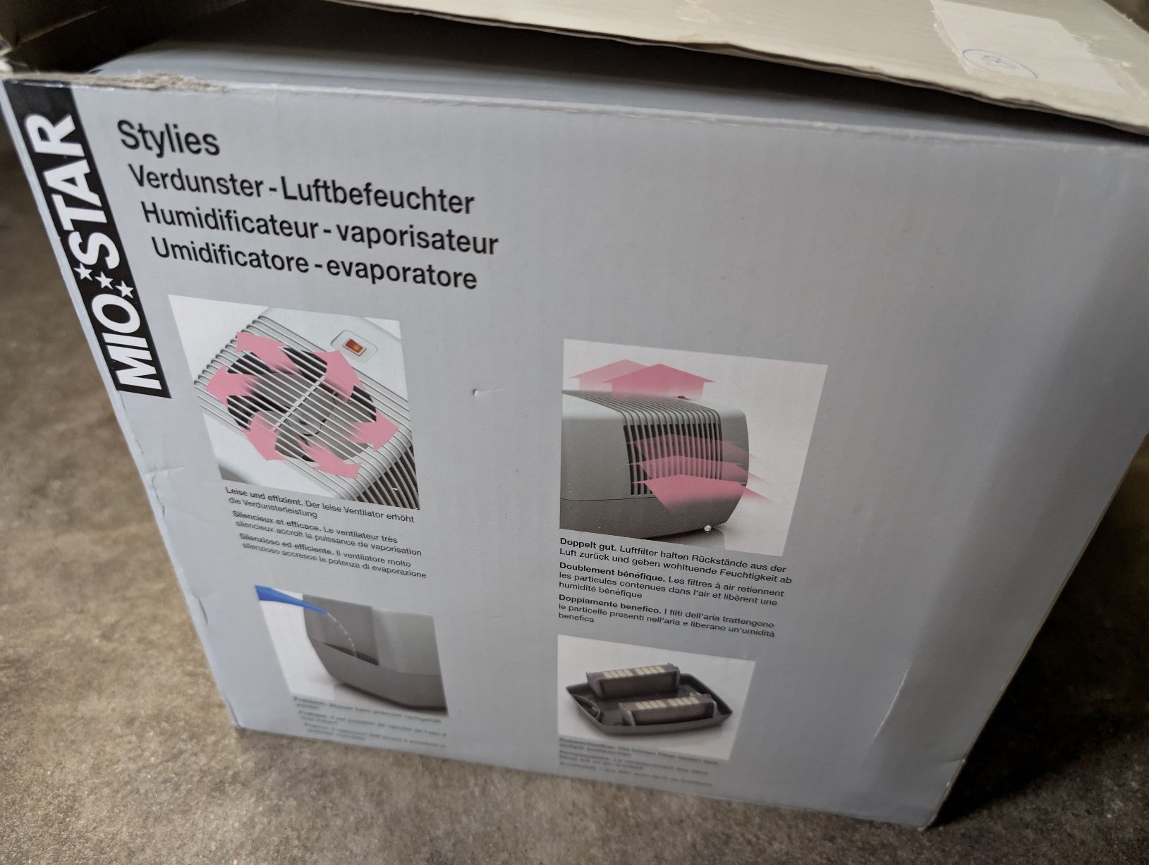 Mio Star Luftbefeuchter: MIO STAR Styles Air Humidifier – Gebraucht aus Seltisberg von lagoo 3