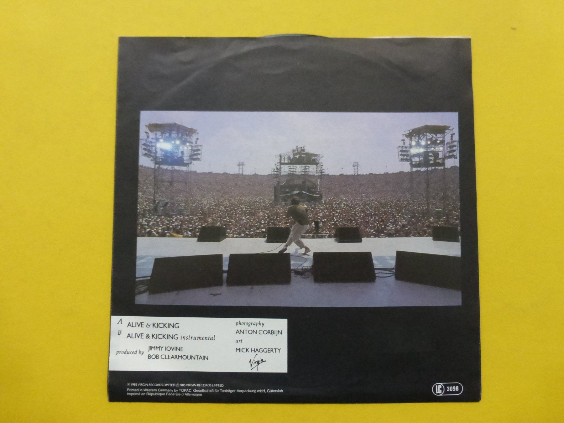 Dischi in vinile: Simple Minds – Alive & Kicking – Usato da Zürich venduto da Swiss57 1
