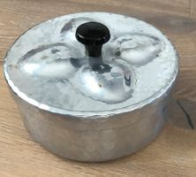 Maggi Aluminium Deckeldose handgehämmert Blechdose