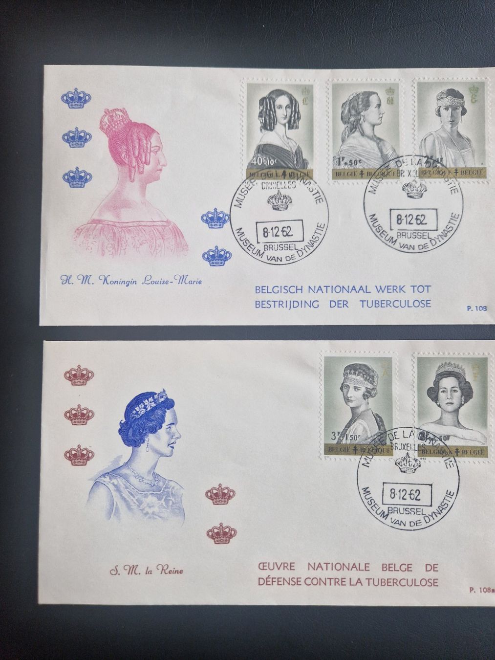 Tous les timbres: Belgique  1962   FDC – D'occasion à Bouveret par hckoala