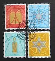2019 - CH - Znr. 1761-1764 / Serie - gest. (oG) ES 14.11.19