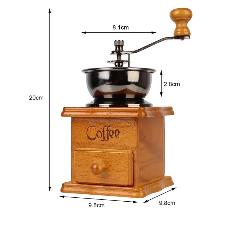 Cucine complete: Kaffee Bean Grinder Kaffee Maker Kaffee Spice Grat Mühle – Nuovo e nell'imballaggio originale da Seon venduto da Aaargauer01 1