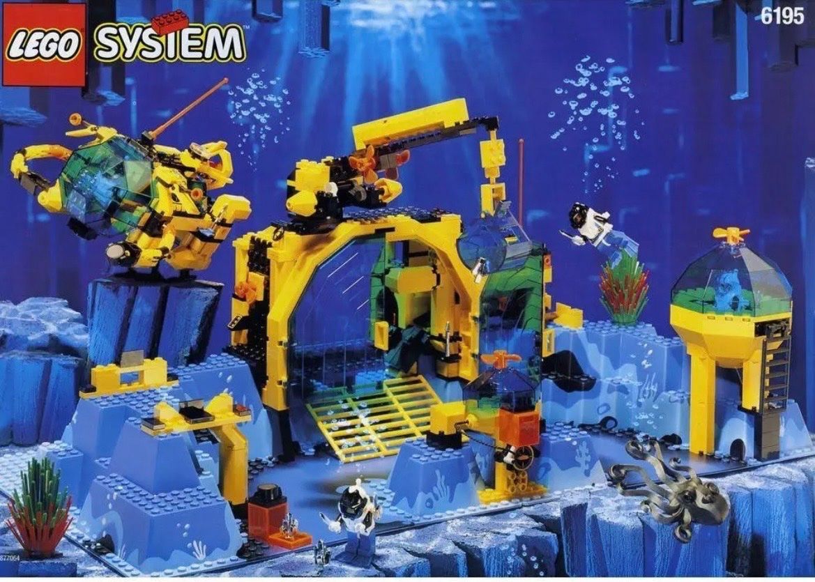 Lego Jeux de construction: Lego aquazone 6195 – D'occasion à confignon par chachou79