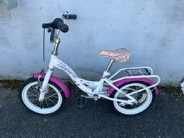 Mädchen-Velo | Kindervelo "Leopard" Apollo - bis 5-6 J.a.