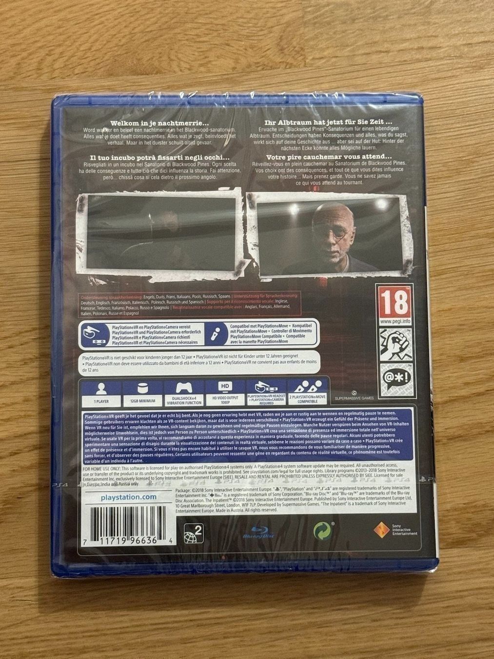 Spiele: The Inpatient - PS4 - NEU Sealed – Neu und originalverpackt aus Uster von GamesAndStuff 1