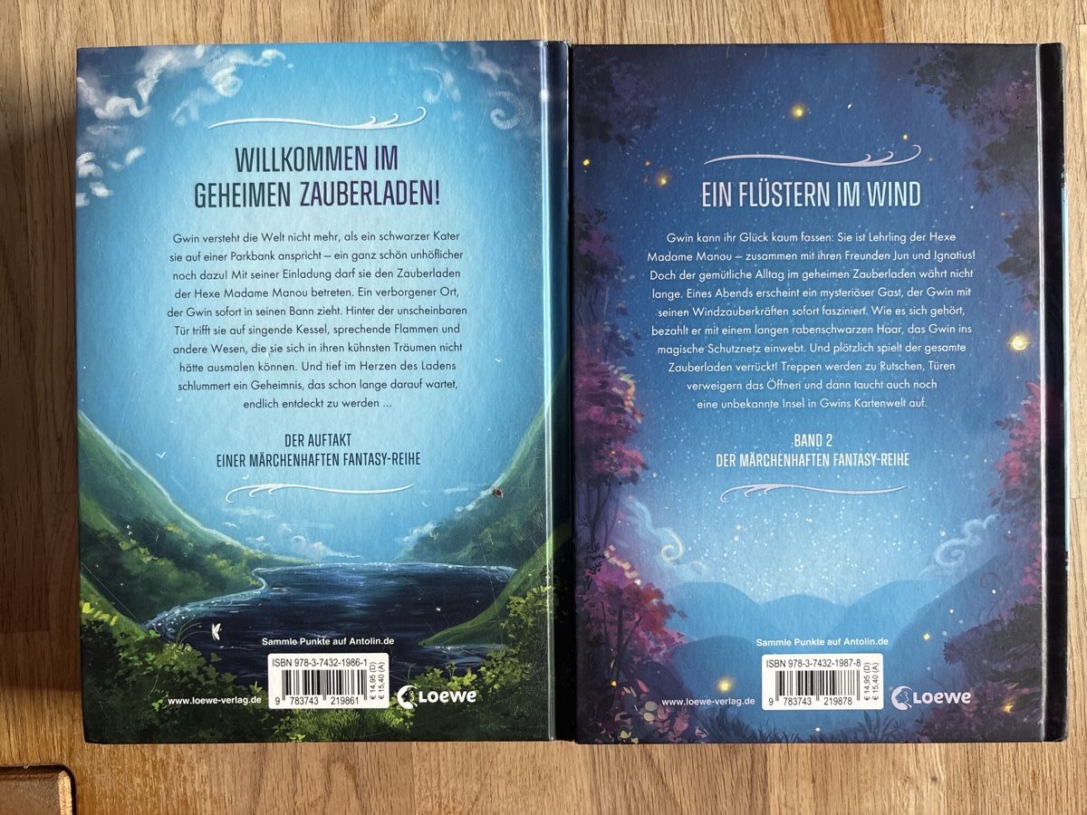 Bücher: Gwin-Fantasy-Reihe: Band 1 & 2 – Gebraucht aus Rickenbach b. Wil von Tweeny02 1