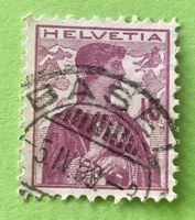  Nr.122 Brustbild der Helvetia mit Schwert GESTEMPELT    
