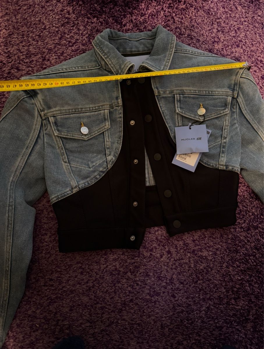 Giacche: Mugler H&M jeans Jacke NEW – Nuovo e nell'imballaggio originale da Zürich venduto da Privat4444 5