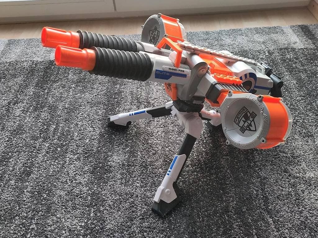 Nerf Spielzeuge: Nerf Rhino Fire – Gebraucht aus Zihlschlacht von ena_n99x