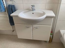 Badezimmer Lavabo Unterschrank WC komplett+ diverses