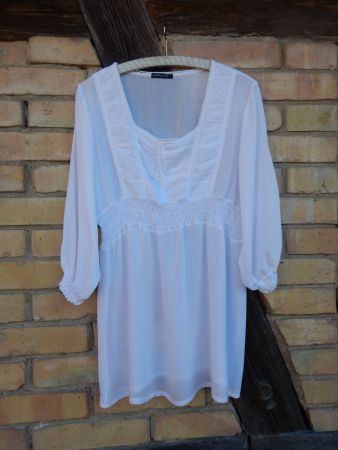 Tunika  Spitzen/Viskose  * MADE IN ITALY  *  M    FRANCE-SUD
