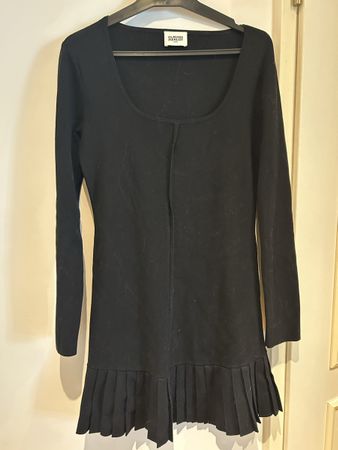 Robe Claudie Pierlot noire manches longues