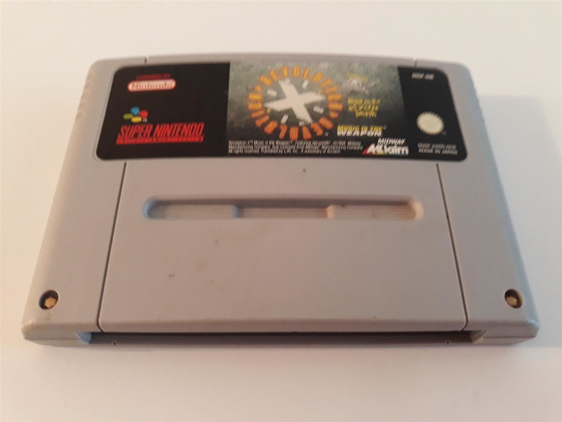 Giochi: Revolution X  Super Nintendo SNES Spiel – Usato da Aarau venduto da Kaesekuchen2000