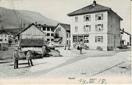 COURT mit Geschäftshaus Consumation JU-BE gel. 1918!
