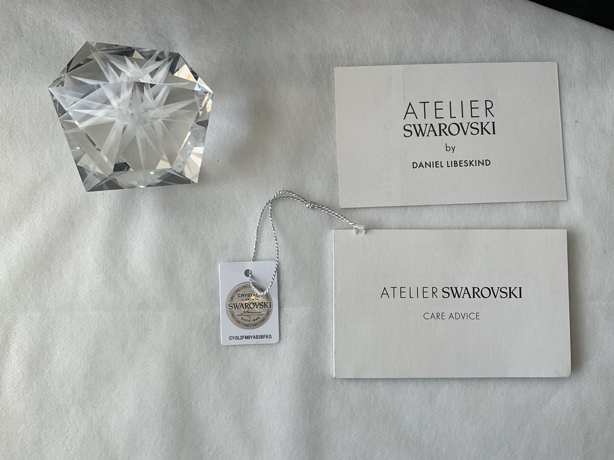 Swarovski Figuren: Crystal de Swarovski design by Daniel Libeskind – Gebraucht aus Malleray von Robot12 1