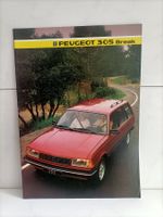 Brochure Catalogue Peugeot 305 1985 break GL/GLD/SR/SRD/Auto