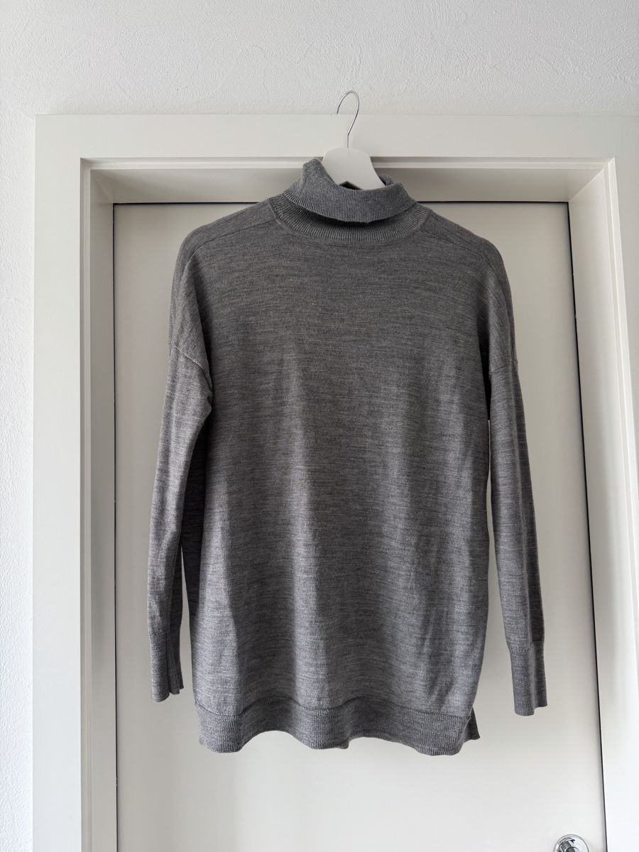 Muji Maglioni & Felpe: Grey turtleneck 100% wool MUJI – Usato da Uster venduto da Monika_OB 9