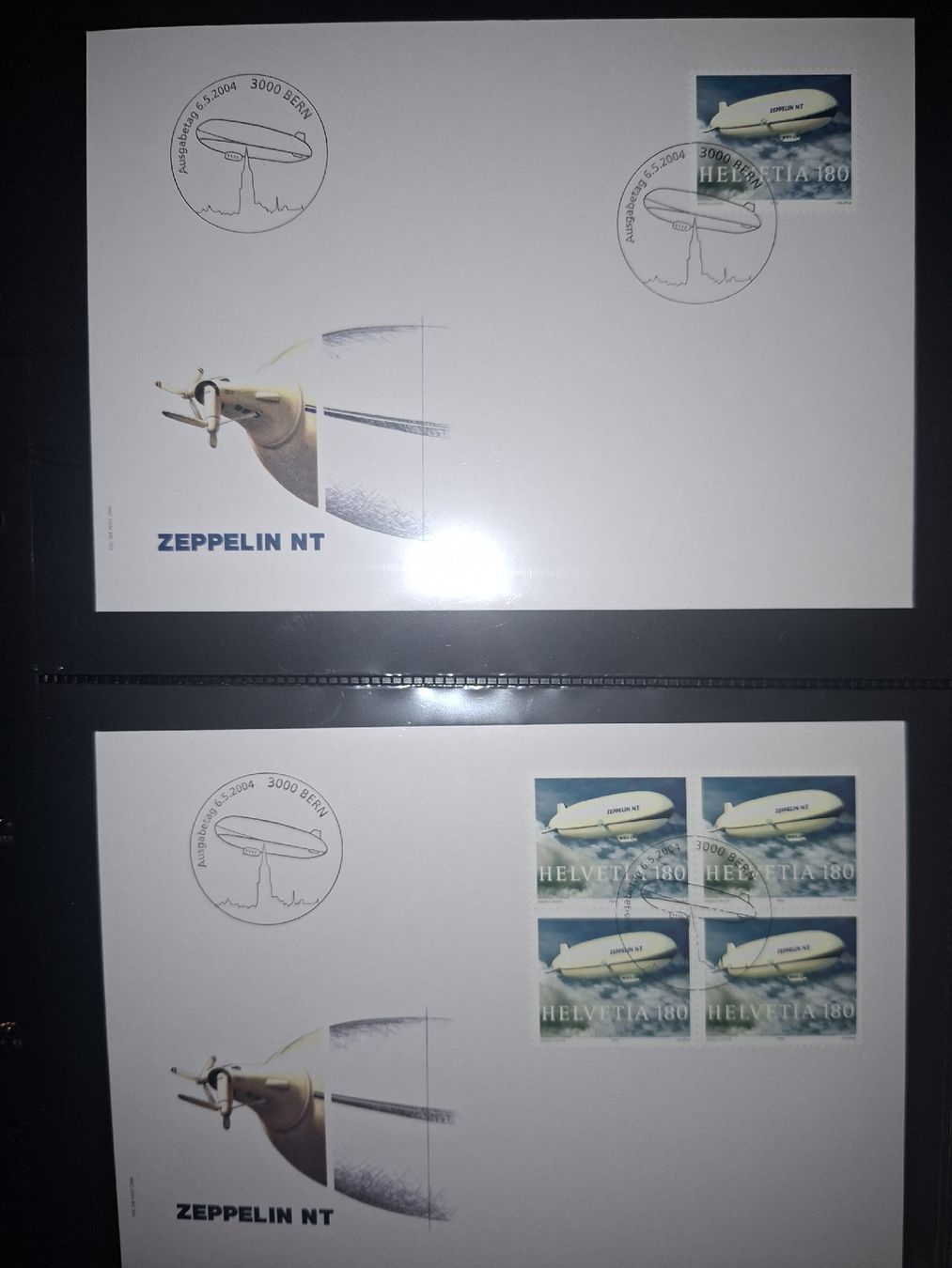 Alle Briefmarken: Diversr FDC / 4er Blocks / gute erhaltung – Gebraucht aus Balgach von SIMEON27 6