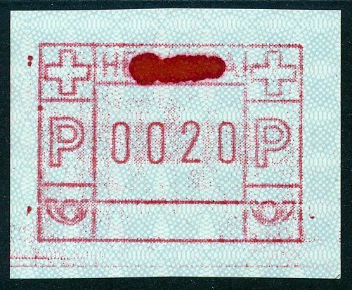 Tous les timbres: ATM 7III b Einzelstück ** Unikat – Neuf (Voir description) à Luzern par atms