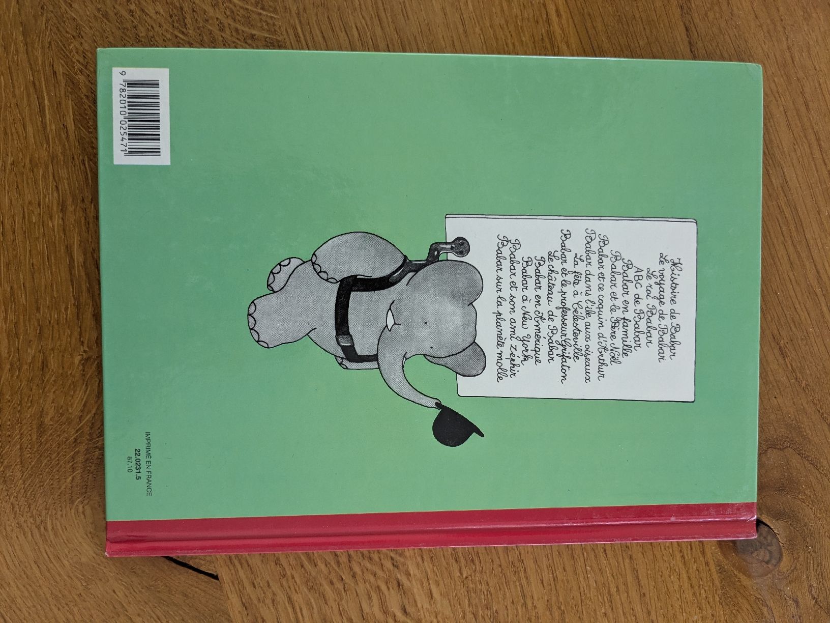 Libri: Babar dans l'île aux oiseaux  – Usato da Wohlen AG venduto da merkur0300 3