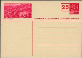 1948/49 - Ganzsache•Bildpostkarte - Beatenberg- ungebraucht*