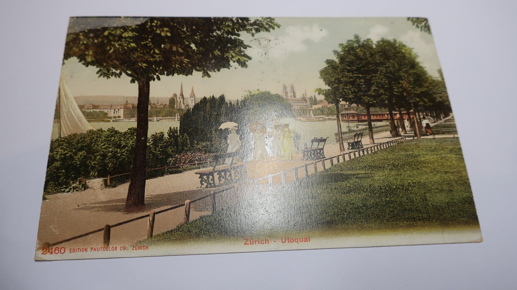 Cartoline postali: Zürich - Utoquai 1907 – Usato da Cormoret venduto da Pascalll2001 1