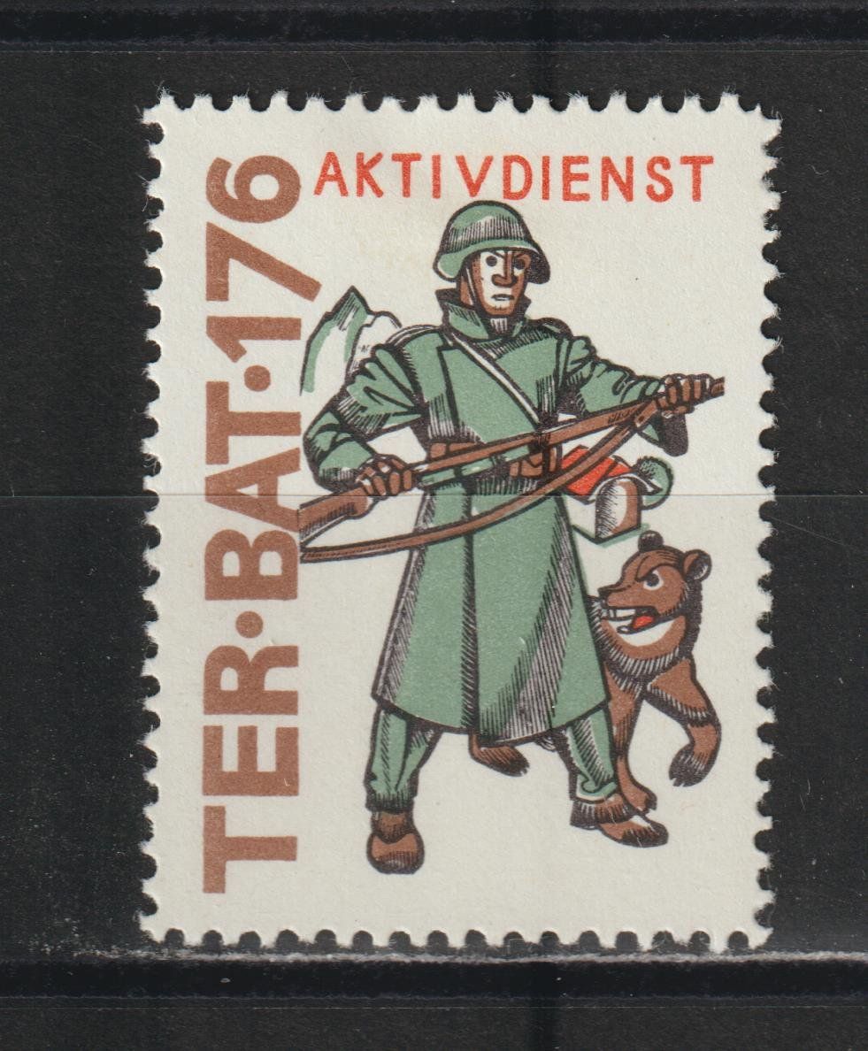 Tutti i francobolli: Territorial-Trp. Nr. 353/1 * – Usato da Siebnen venduto da Fstaehli