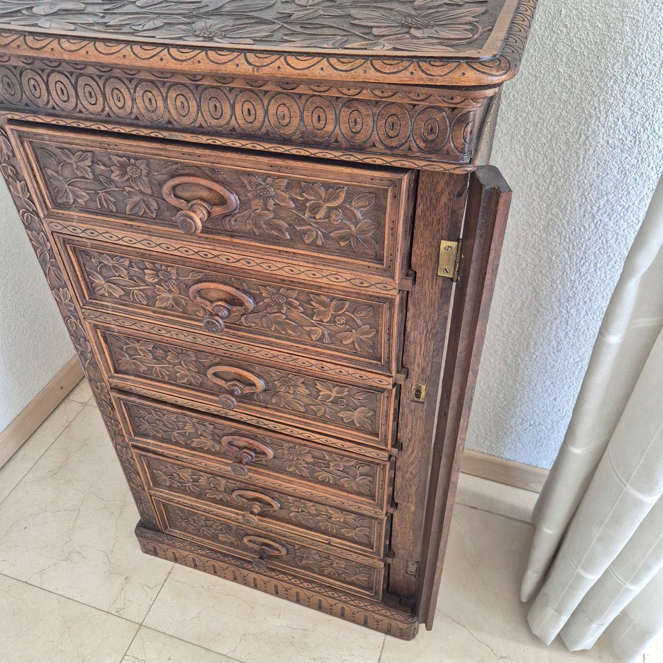 Cassettiere: Commode d'époque Victorienne - 6 tiroirs – Usato da Bogis-Bossey venduto da VNT-GE.ch 4